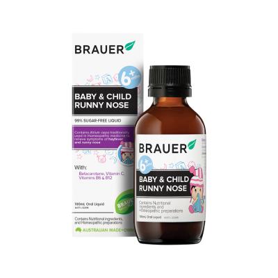 Brauer Baby & Child Runny Nose Oral Liquid 100ml